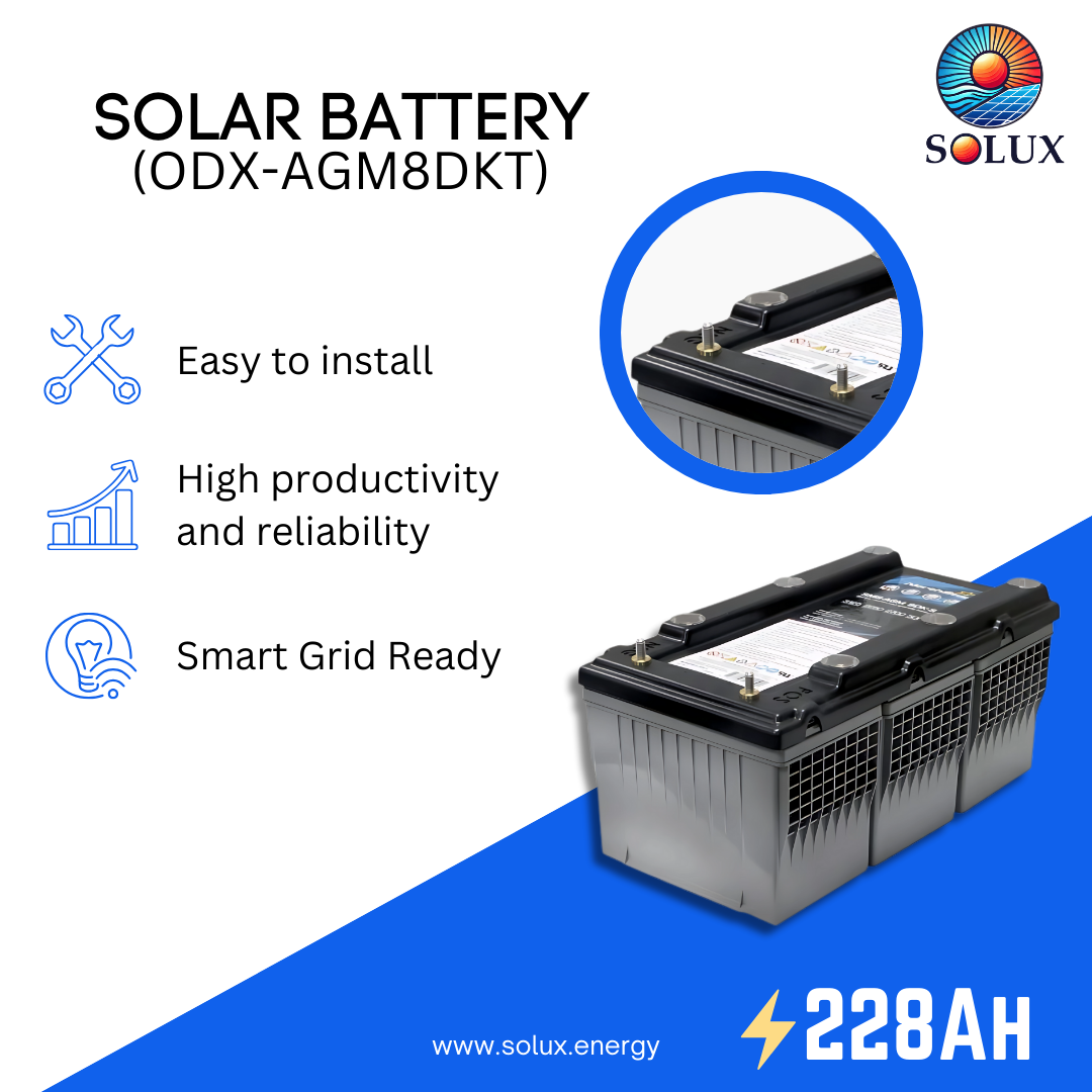This is an image of Odyssey Battery 12VDC 228Ah Extreme Series AGM Battery